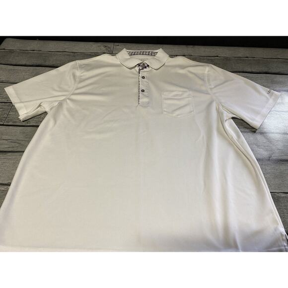 IZOD Men’s Golf Polo Perform X White Size XXL - Picture 1 of 11